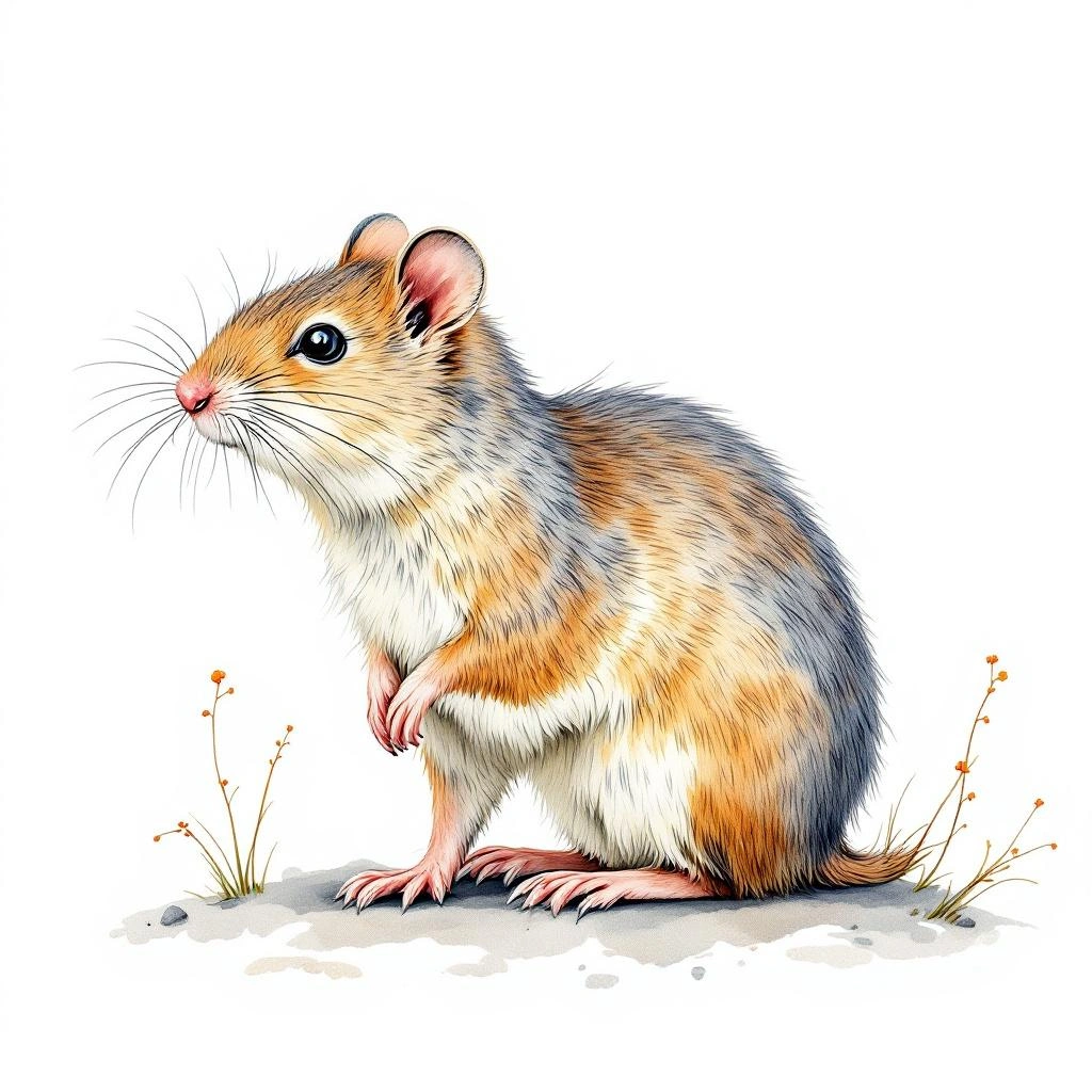 Gray Red-backed Vole