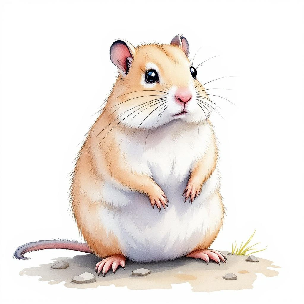 Great Gerbil (Rhombomys opimus)