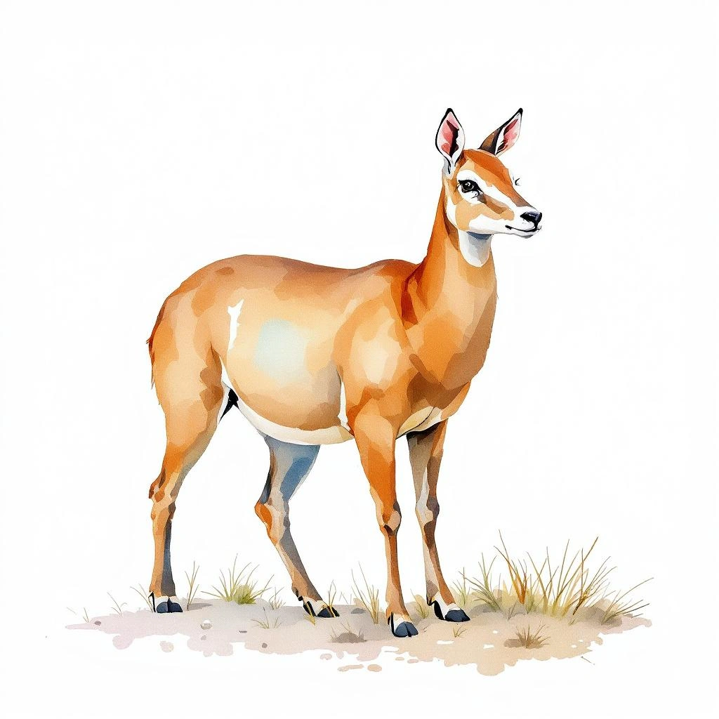 Gabelhirsch