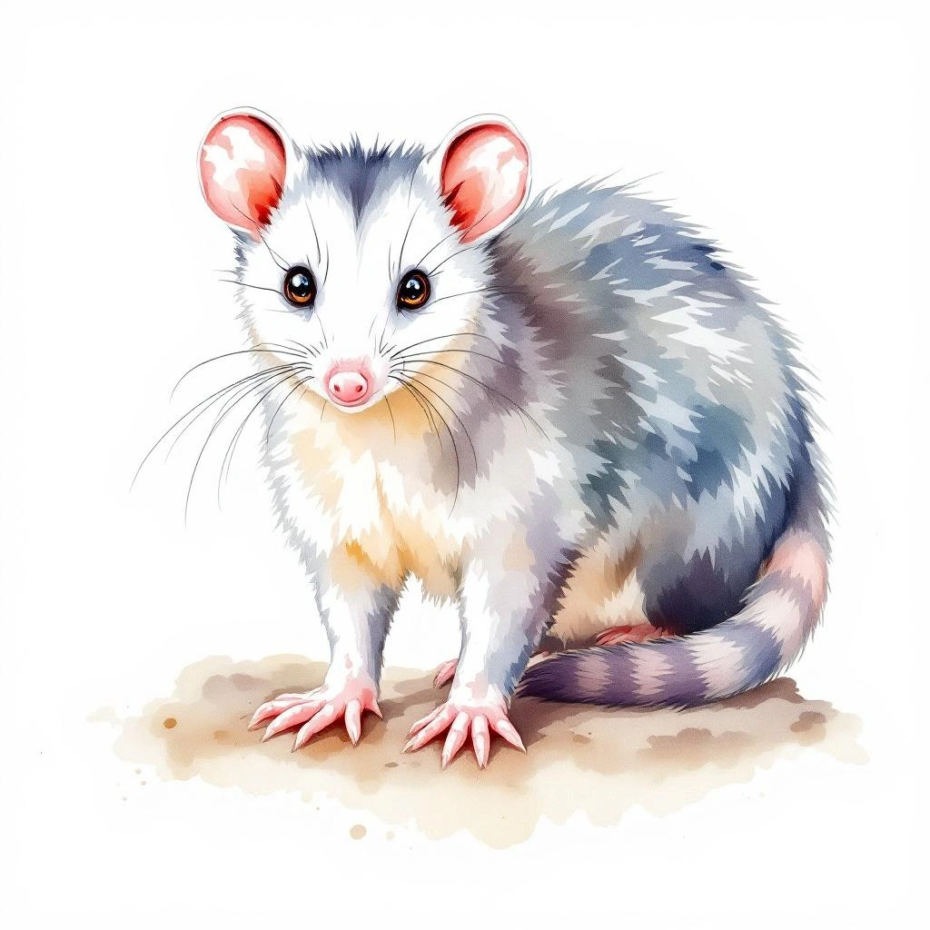 Guianan White-eared Opossum
