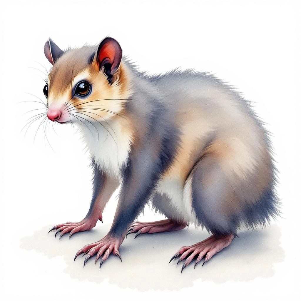 Haarfuß-Gleithörnchen (Belomys pearsonii)
