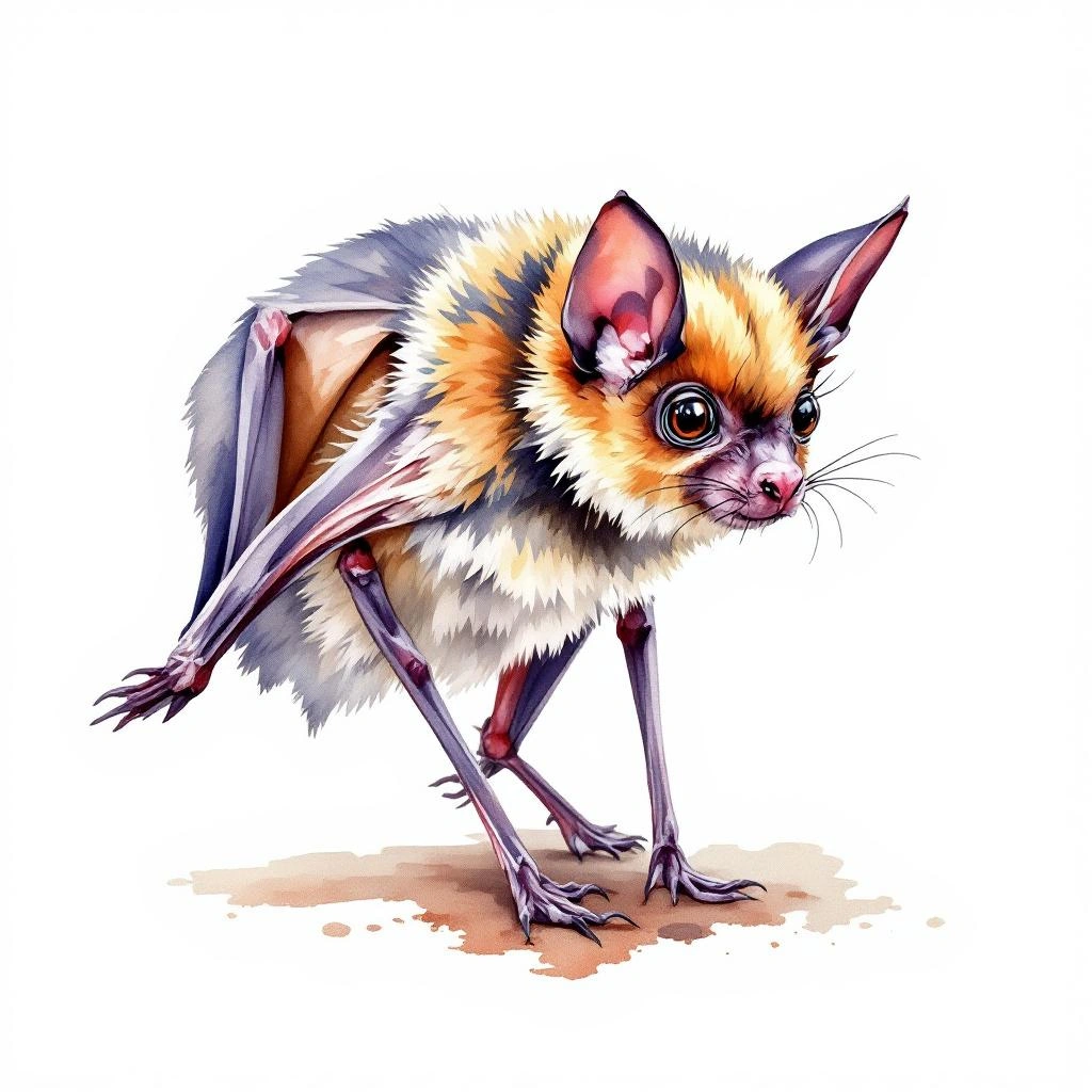 Hairy Little Fruit Bat