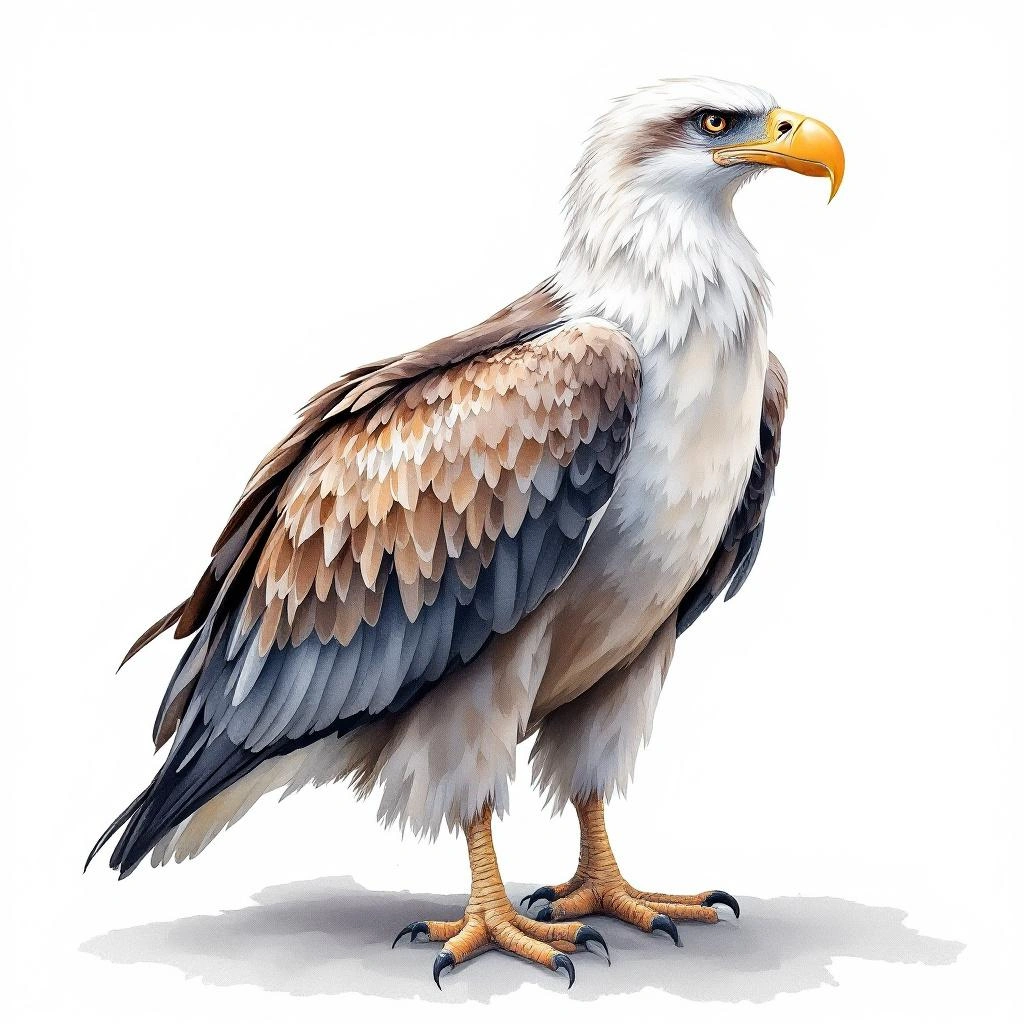 Illustration representing Sea Eagles (Haliaeetus)