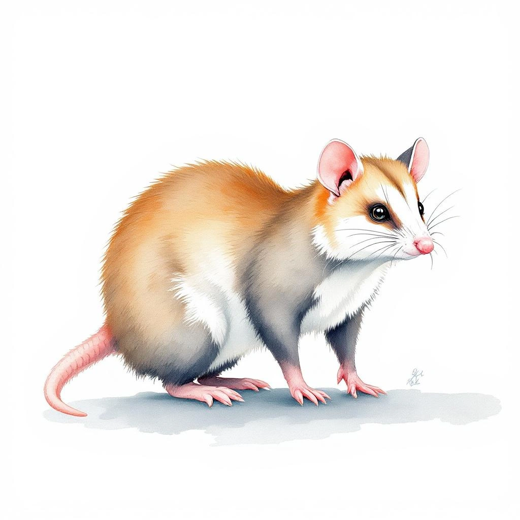 Heavy-browed Mouse Opossum