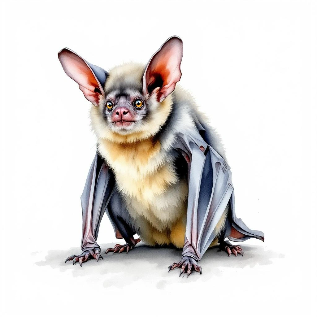 Hoary Wattled Bat