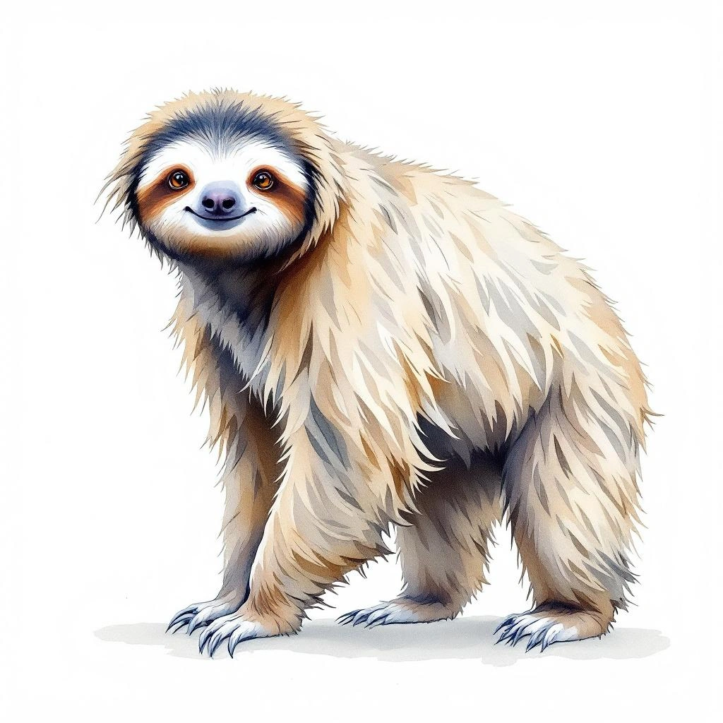 Camaleón (Choloepus hoffmanni)