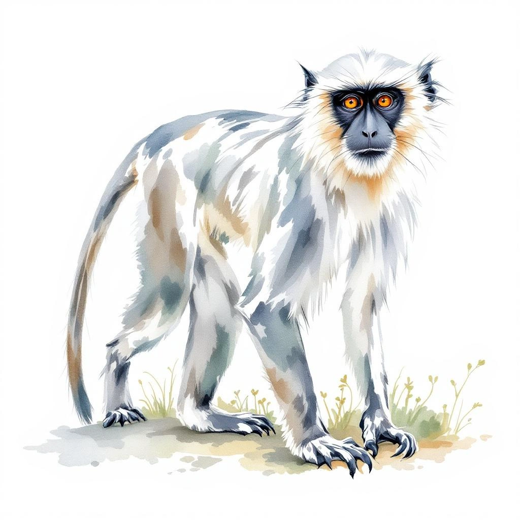 Indochinese Gray Langur