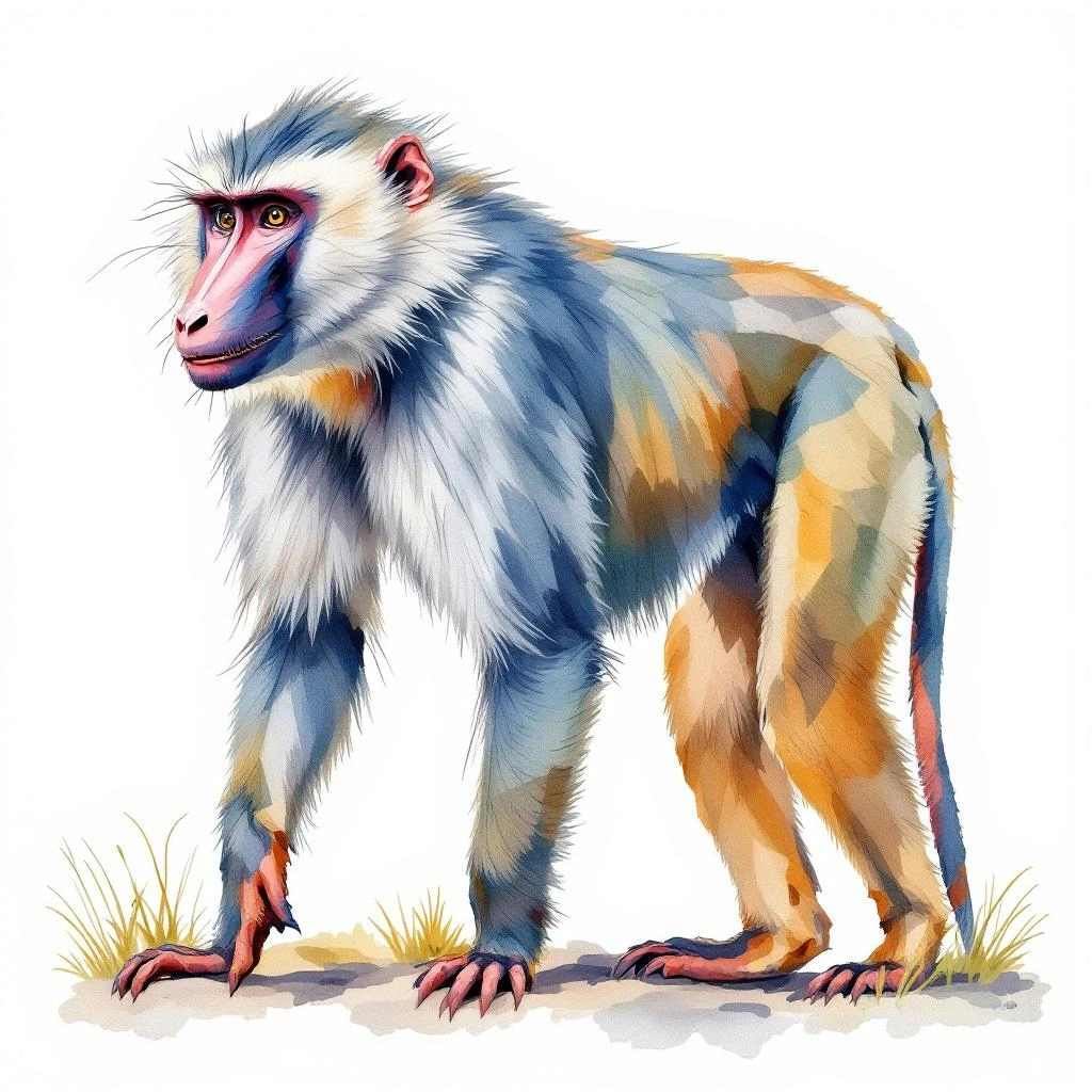 Kinda Baboon