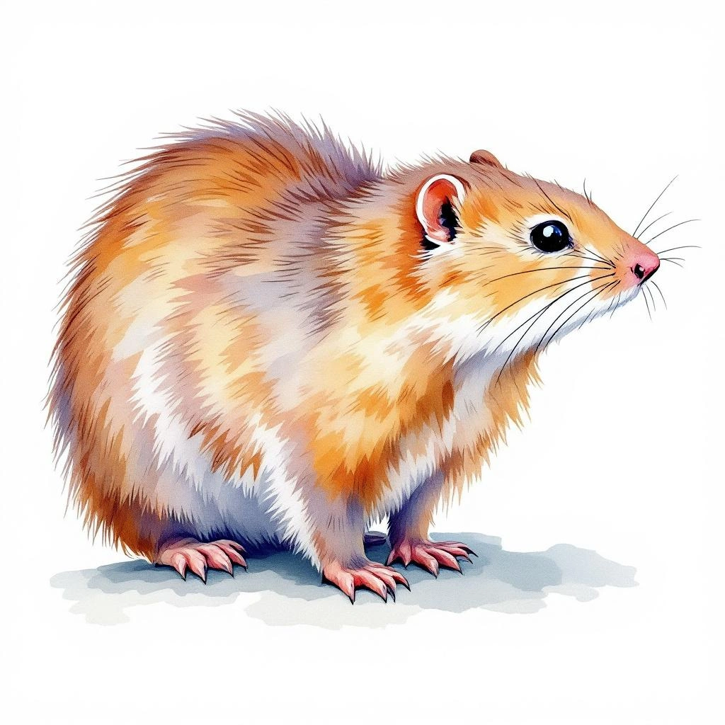 Lake Baikal Mountain Vole