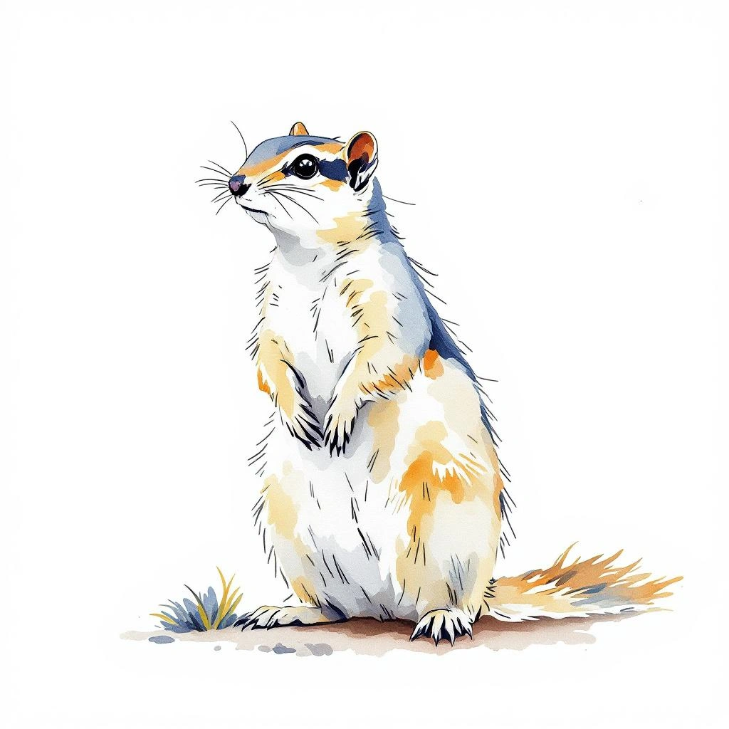 Little Ground Squirrel