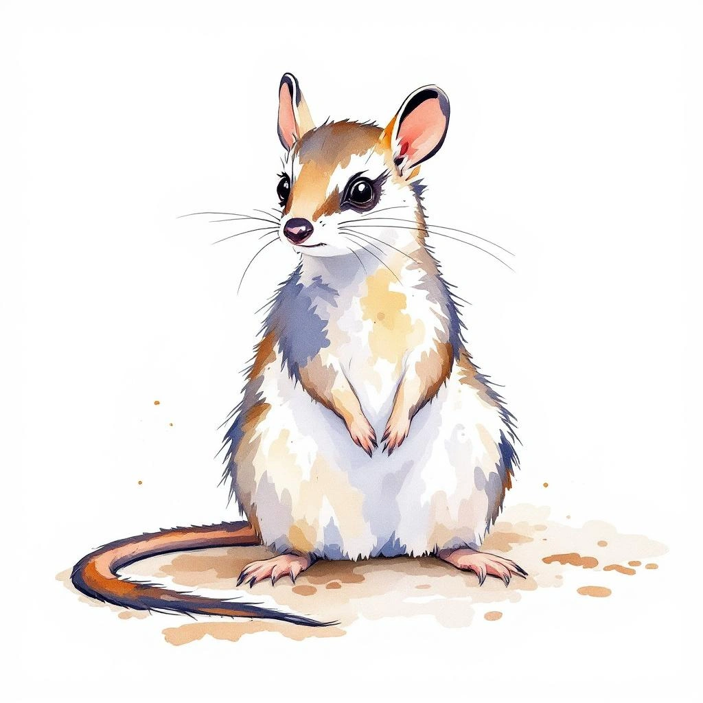 Langschwanz-Schmalfuß-Beutelmaus