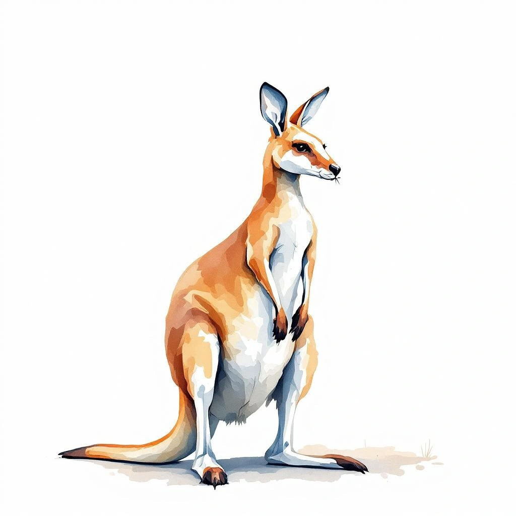 Illustration representing Kangaroos (Macropus)