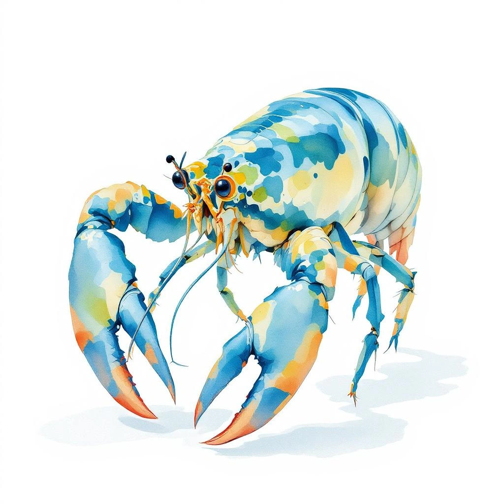 Illustration representing Crustaceans (Malacostraca)