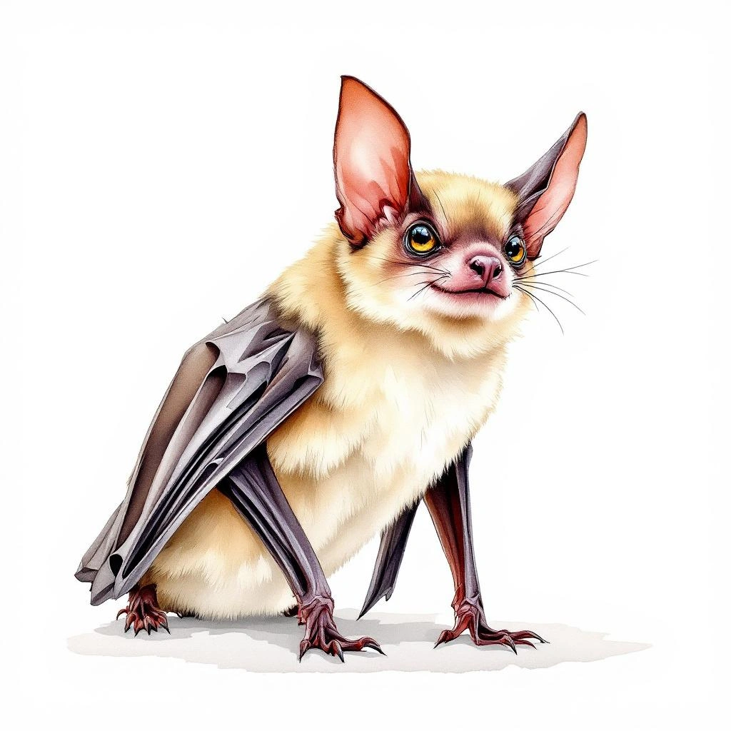 New Caledonia Wattled Bat