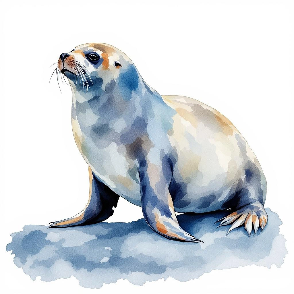 Northern, Pribilof, or Alaska fur seal (Callorhinus ursinus)
