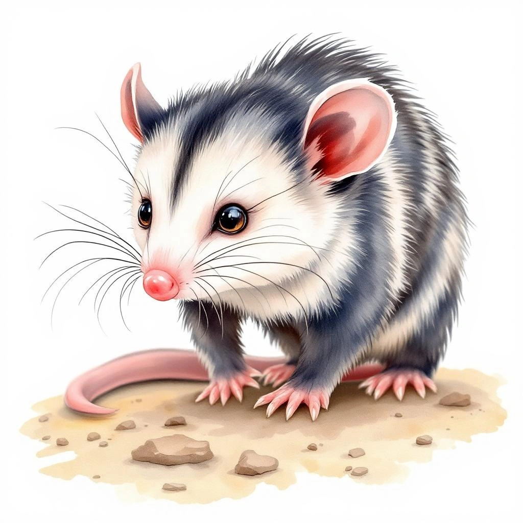 One-striped opossum