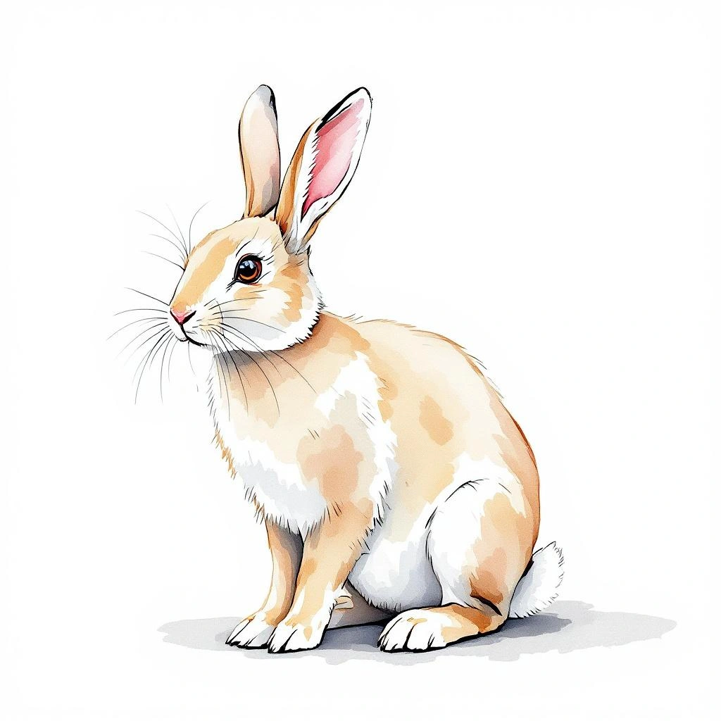 Illustration representing European Rabbits (Oryctolagus)