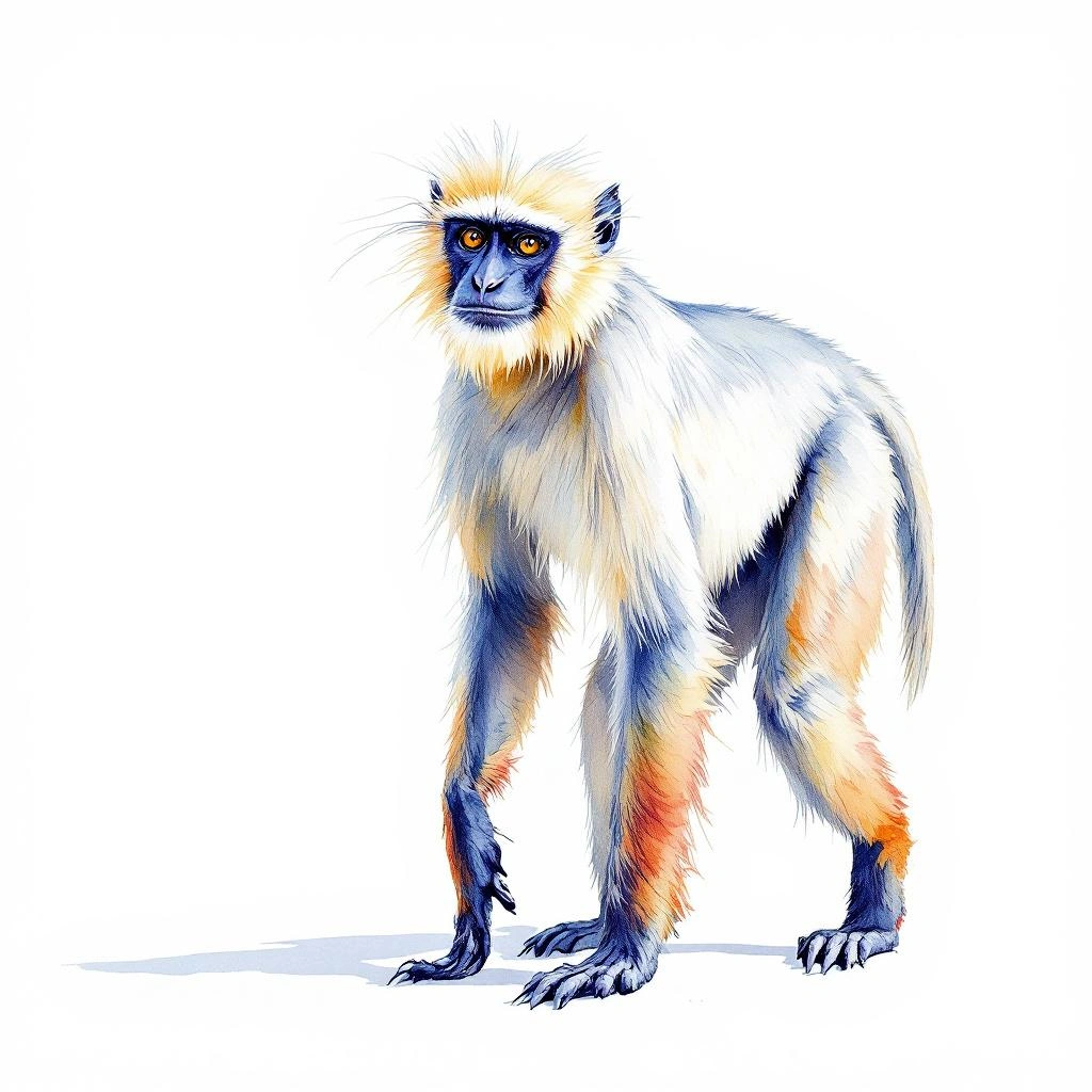Pennant s Red Colobus