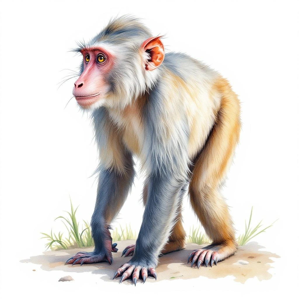 Arctocèbe (Arctocebus calabarensis)