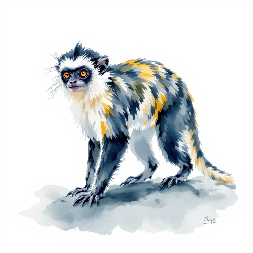 Pied Tamarin