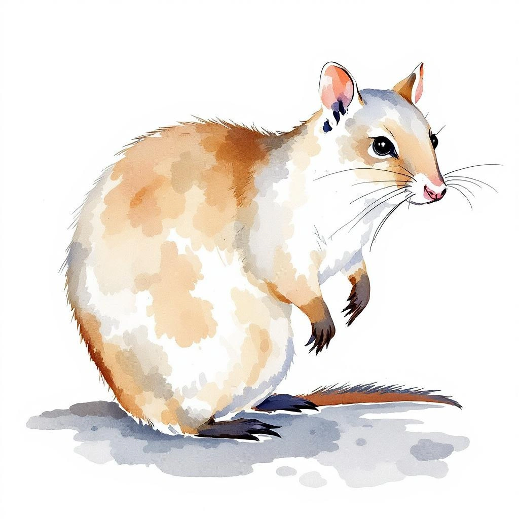 Cangurito Piedecerdo (Chaeropus ecaudatus)