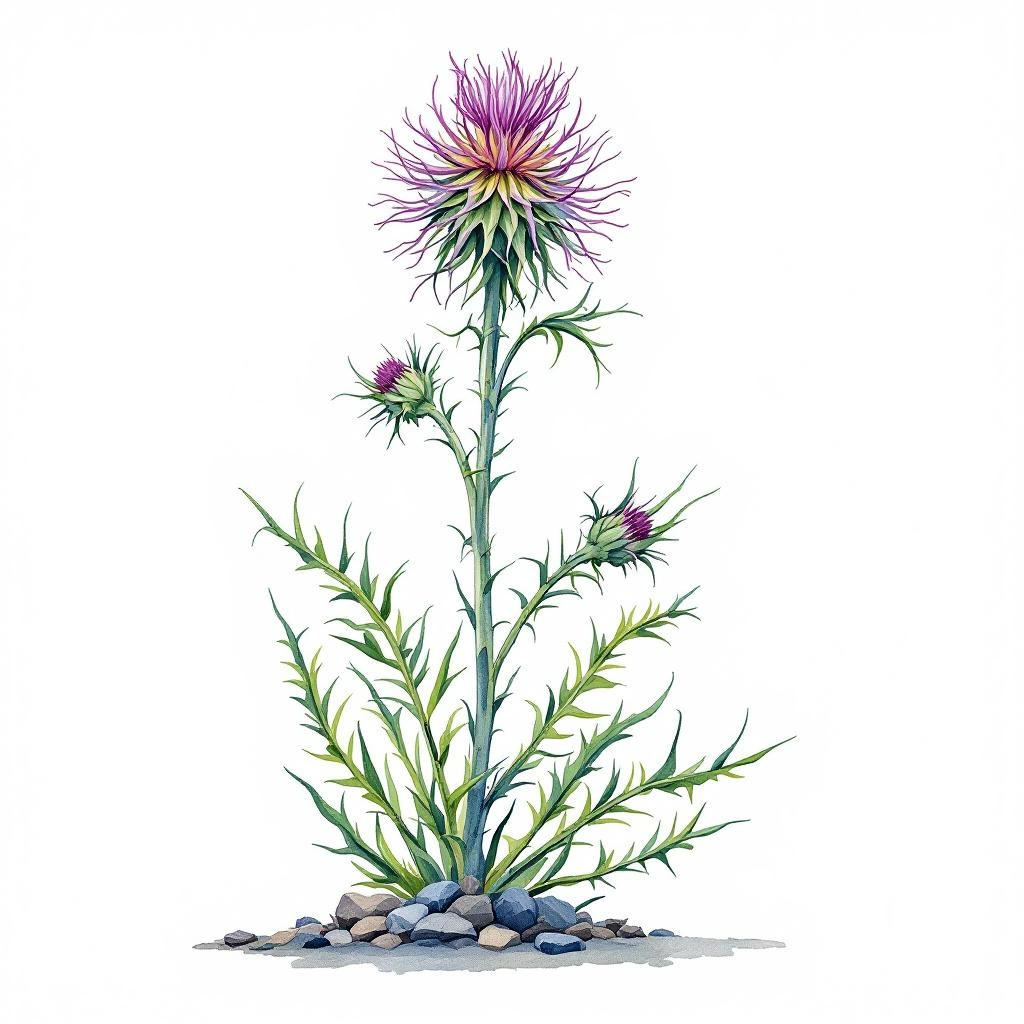Polyphyllous Globe Thistle