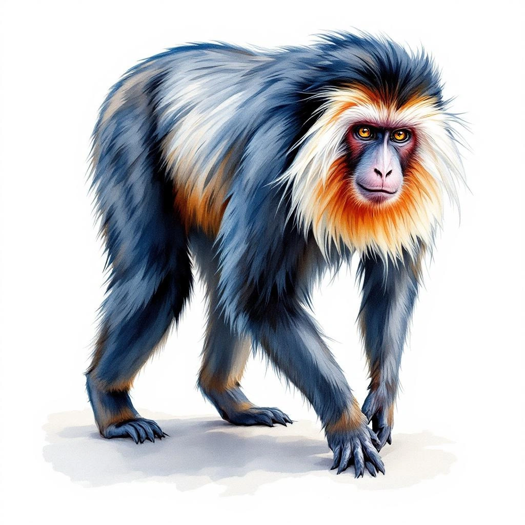 Preuss s Red Colobus