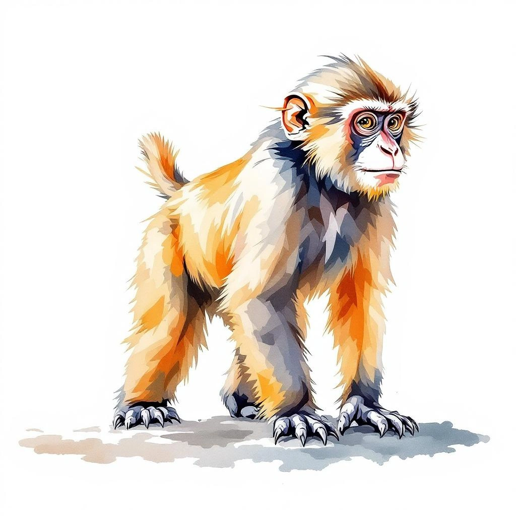 Illustration representing Primates (Primates)