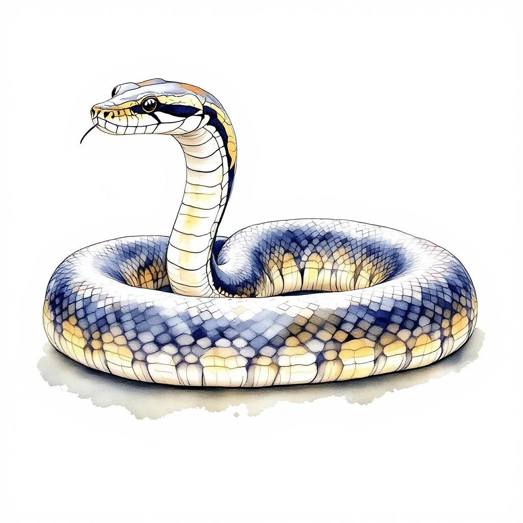 Illustration representing Pythons (Pythonidae)