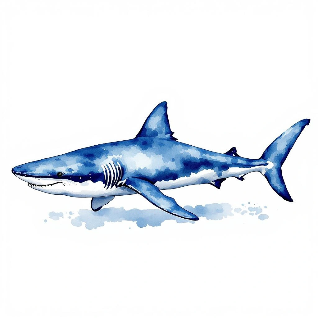Illustration representing Whale Sharks (Rhincodontidae)