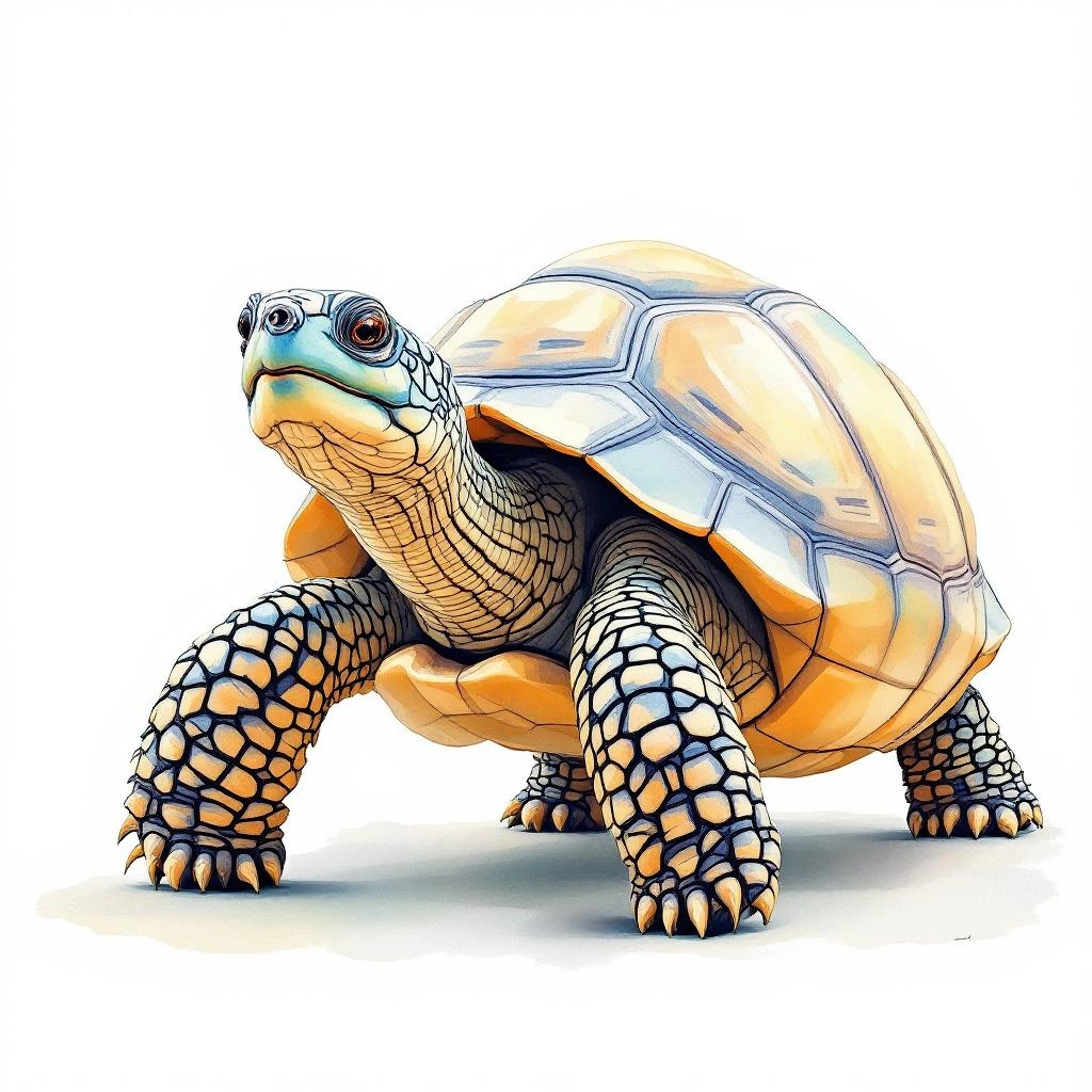 Illustration representing Tortoises (Testudinidae)